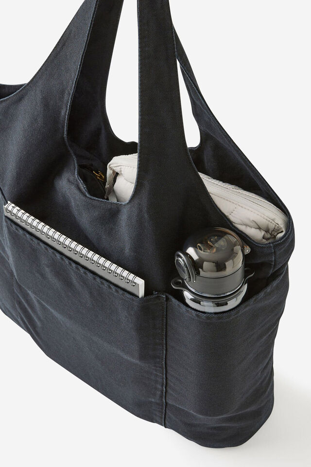 Loft Wellness Tote, BLACK