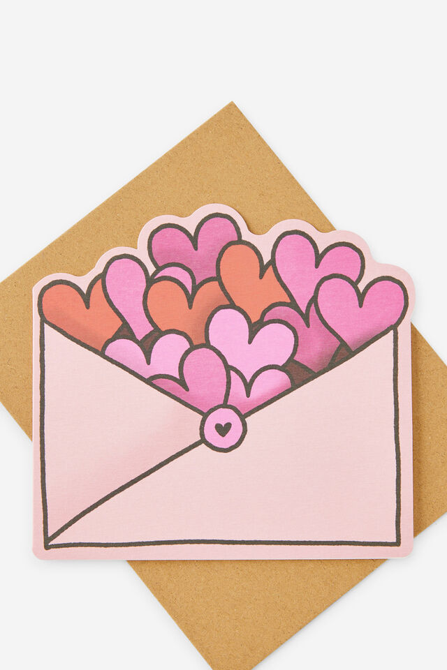 Premium Nice Card 2.0, SHAPED LOVE LETTER