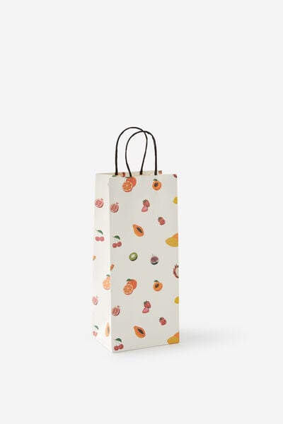 Bottle Gift Bag, FRUIT SALAD