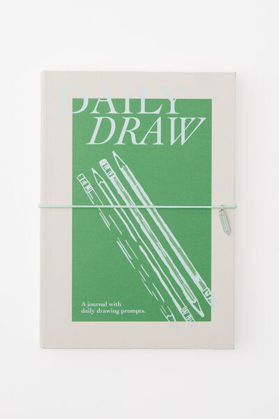 B5 Activity Journal, DAILY DRAW