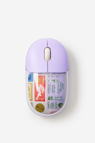 Wireless Mouse, ORCHID STAMP