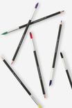 Watercolour Brush Pencils 6Pk, BRIGHTS - alternate image 2
