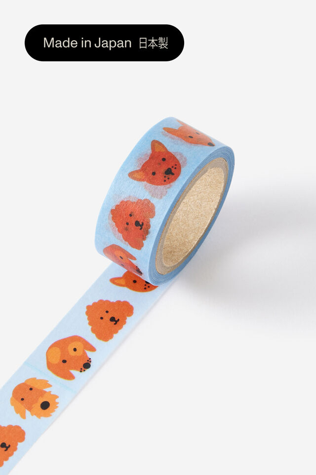 Washi Tape 15Mm, DOGS!