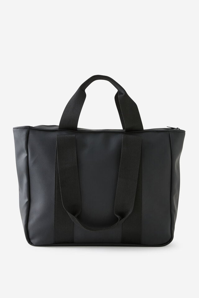 Perssonalised Pro Oversized Tote, BLACK