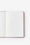 Personalised 26/27 A5 Weekly Hard Diary, CABERNET - alternate image 2