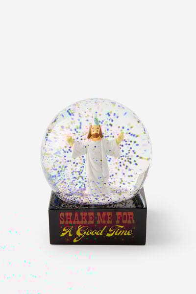 Christmas Icon Snow Globe, BIRTHDAY GUY!