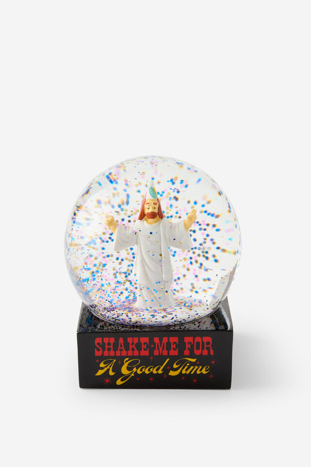 Christmas Icon Snow Globe, BIRTHDAY GUY!