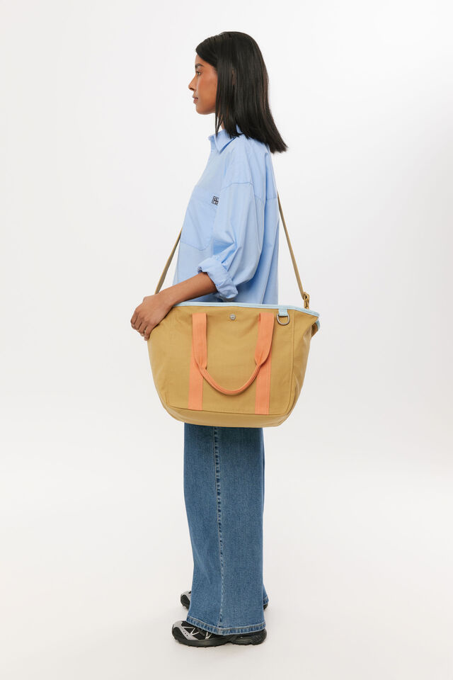 Flex Tote Large, KHAKI