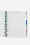 2027 A5 Daily Bright Days Diary, ESPRESSO POLKA - example image 4