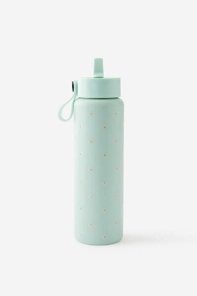 On The Move 500Ml Sipper Top, RETRO POLKA MINTY