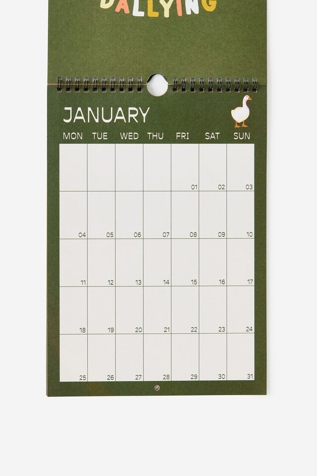 2027 Get A Date Wall Calendar, WOODLAND WONDERS