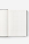 2026 B5 Daily Hard Metro Diary, Black - alternate image 2