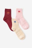 3 Pack Of Socks, HAPPY STEPS S/M - alternate image 2