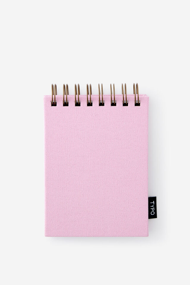 A6 Spiral Sketch Book, BLOSSOM PINK