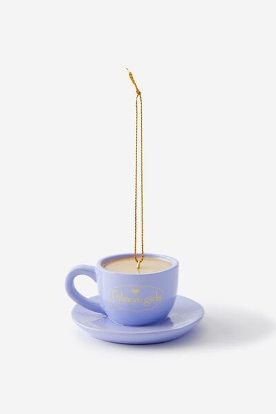 Collab Resin Christmas Ornament, LCN WB GILMORE GIRLS COFFEE CUP