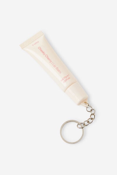 Lip Balm Keyring, CHEEKY CHERRY
