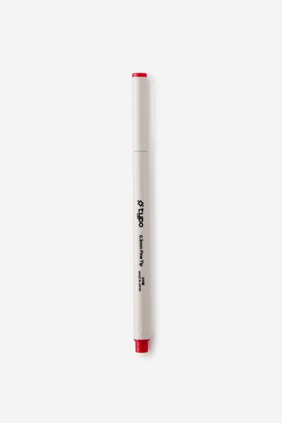 0.3Mm Fine Tip Pen, RED