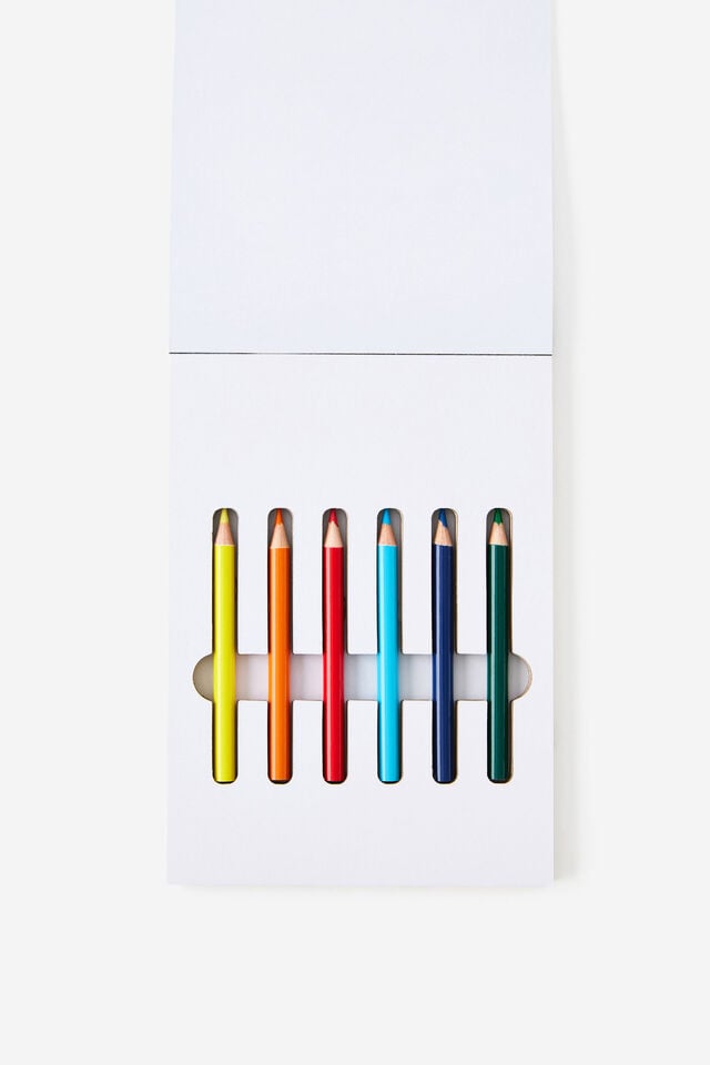 Mini Colouring Pad, BY THE MEDITTERANEAN