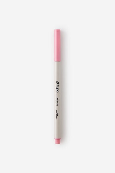 Brush Tip Pen, DUSTY PINK