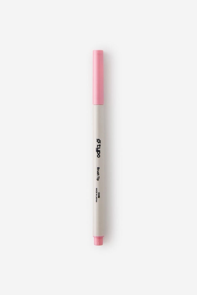 Brush Tip Pen, DUSTY PINK