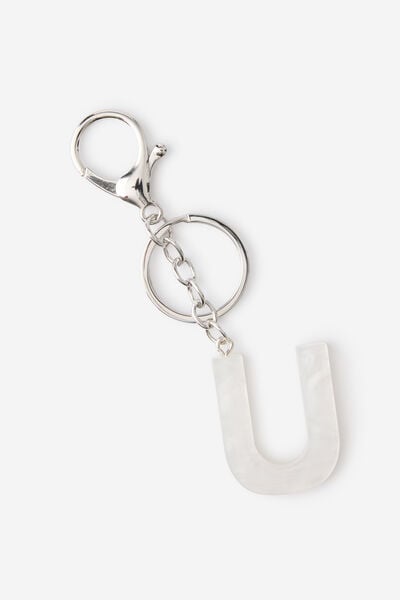 Alpha Keyrings, U / MOTHER OF PEARL
