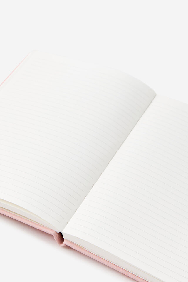 Metro A5 Hard Lined Notebook, Cabernet