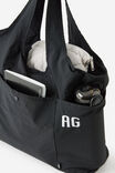 Personalised Bound Wellness Tote, BLACK - alternate image 2