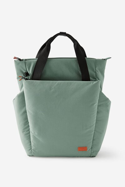 Metro 2 In 1 Backpack, TYPO GREEN