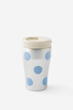 Select Colour: BLUE POLKA / SILVER CHROME
