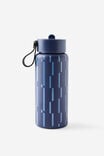 On The Move 350Ml Sipper Top, ZIG ZAG NAVY - alternate image 2
