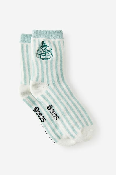 Christmas Slipper Sock, LCN PEA SNOOPY JACKET