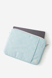 Personalised Mode 14 Inch Laptop Case, MINTY GRID - example image 2