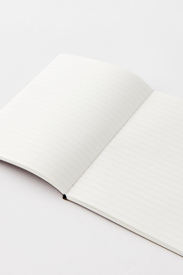 B6 Soft Cover Lined Notebook, CABERNET