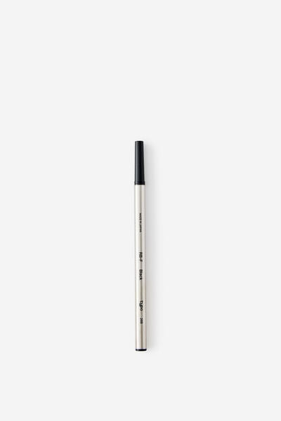0.5 Mm Ceramic Rollerball Refill, BLACK