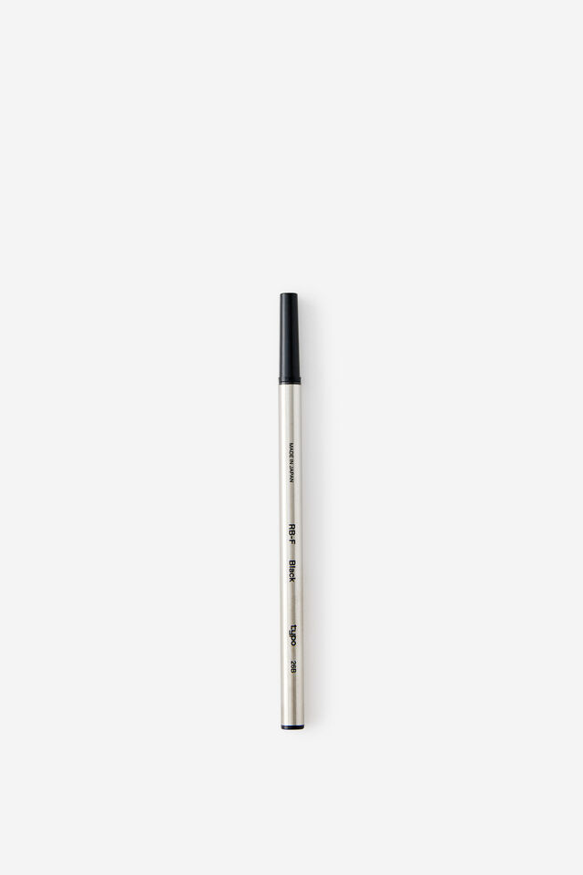 0.5 Mm Ceramic Rollerball Refill, BLACK