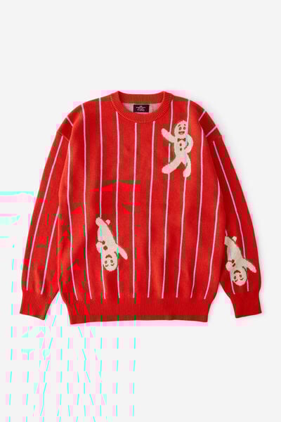 Christmas Jumper, STRIPPER GINGY!