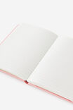 Personalised B6 Hard Cover Lined Notebook, STRAWBERRY MILK - alternate image 3