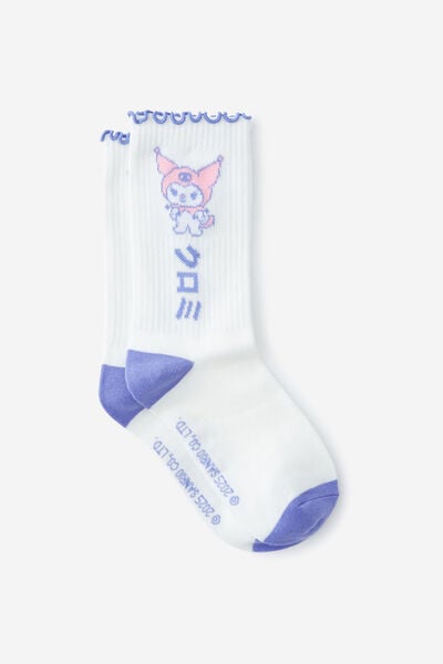 Socks, LCN SAN HELLO KITTY KUROMI FRILL