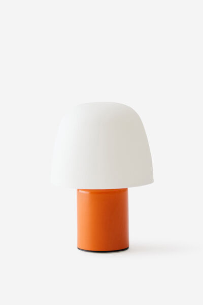 Touch Mushroom Desk Lamp, TANGERINE