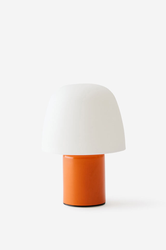 Touch Mushroom Desk Lamp, TANGERINE