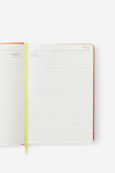 2027 A5 Daily On Schedule Diary, LAVA RED/WASABI - example image 2