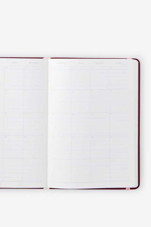 26/27 A5 Weekly Hard Diary, CABERNET