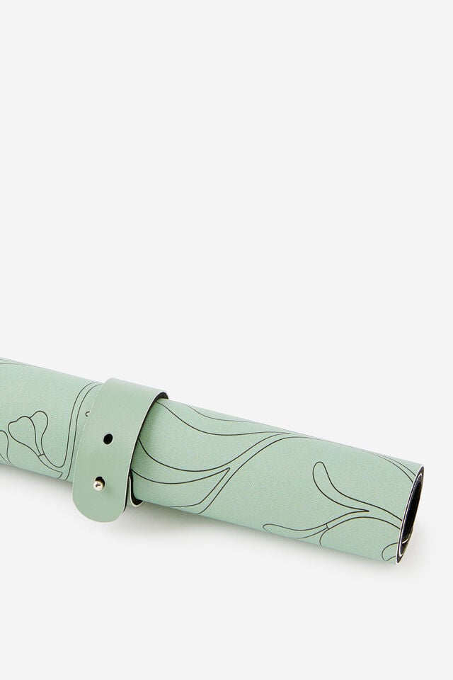 Mouse Mat, MIRA FOLIAGE /TYPO GREEN