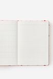 2026 A5 Weekly Hard Metro Diary, Ditsy Pansy Pink Clay - alternate image 3
