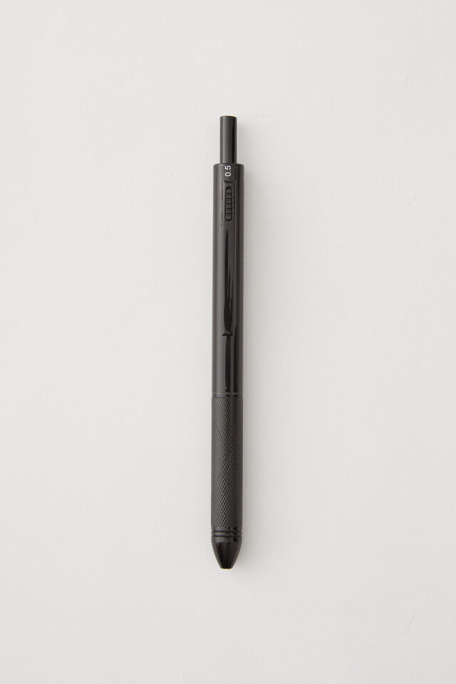 Metro 4 In 1 Pen Pencil, BLACK