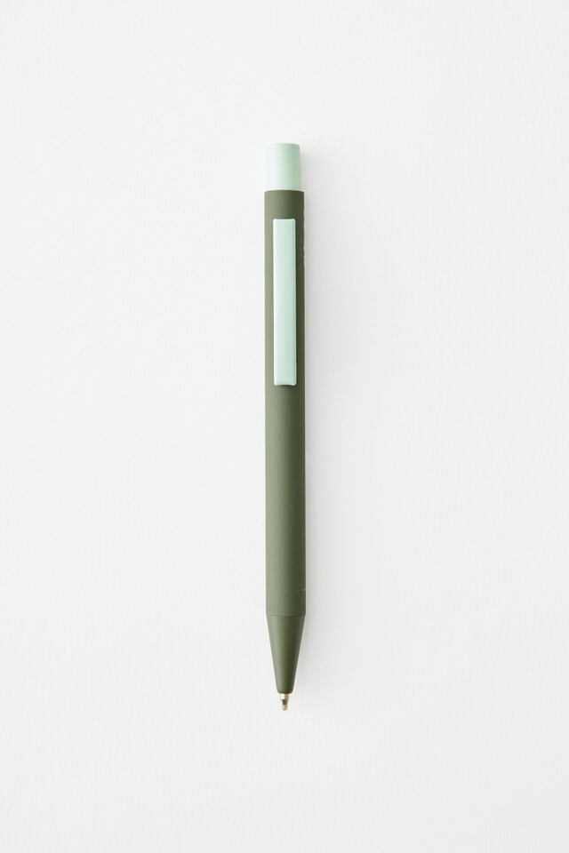 0.7Mm Go-To Ballpoint Pen, OLIVE MOSS
