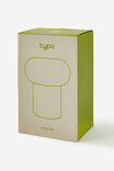 Retrograde Bulbous Vase, OLIVE - example image 4