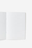 The A5 Typo Notebook, OLIVE - example image 2