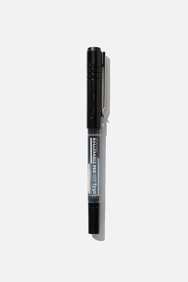 See Me Rollin Rollerball Pen, BLACK