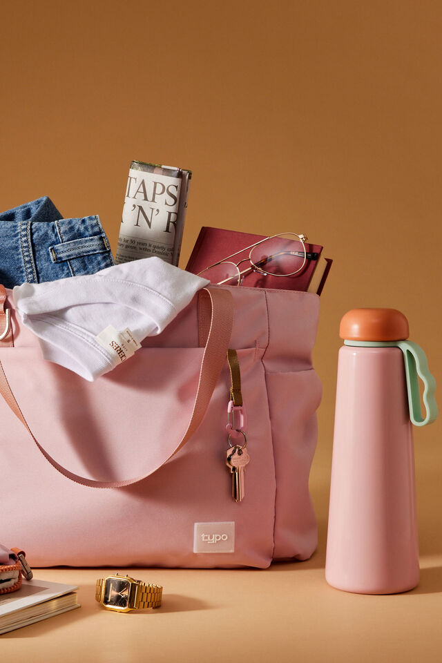 Mode Tote, STRAWBERRY MILK